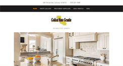 Desktop Screenshot of goldenstategranite.com